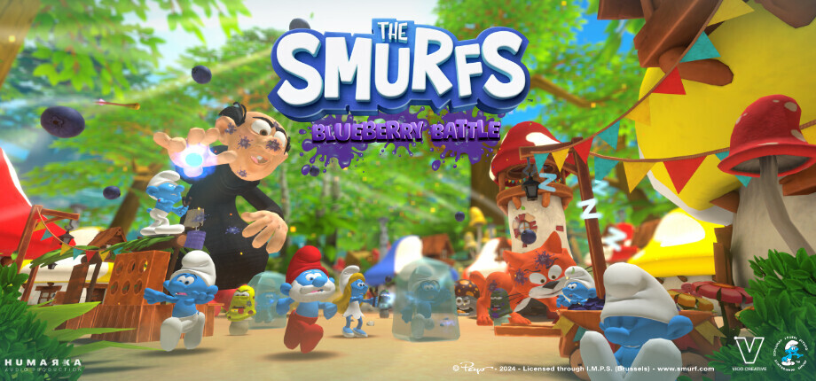 Smurfs Blueberry Battle